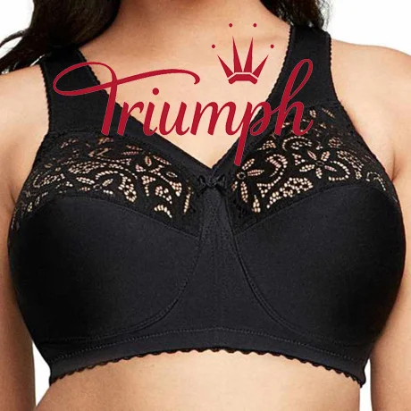 TRIUMPH - 🔥 3 SZTUKI [75A-110F]. REGULOWANY SEKSOWNY KORONKOWY BIUSTONOSZ